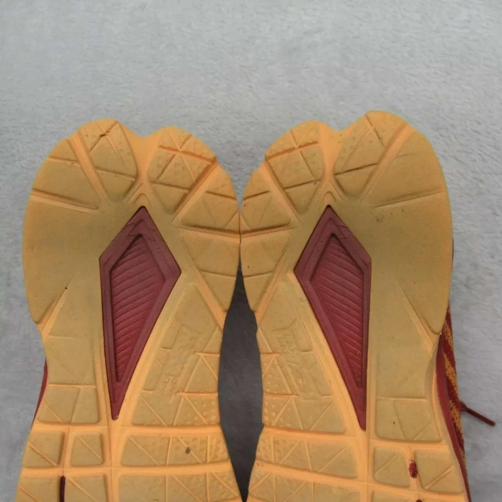 Hoka Mach 5 Shoes Womens 8 B Orange‎ Red Running Sneakers Lightweight Gym Jog